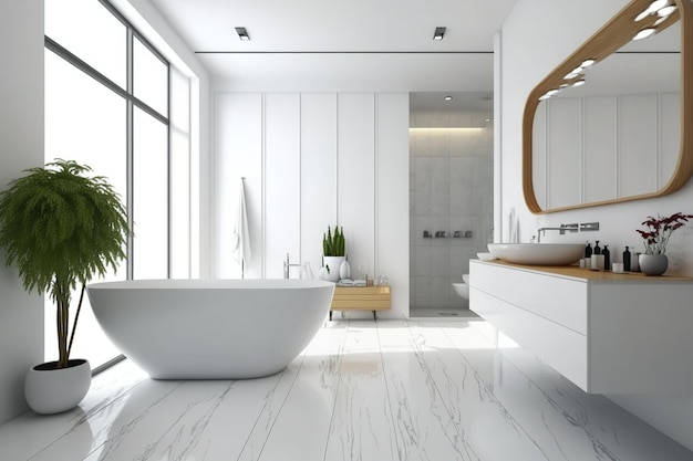 Modern bathroom design