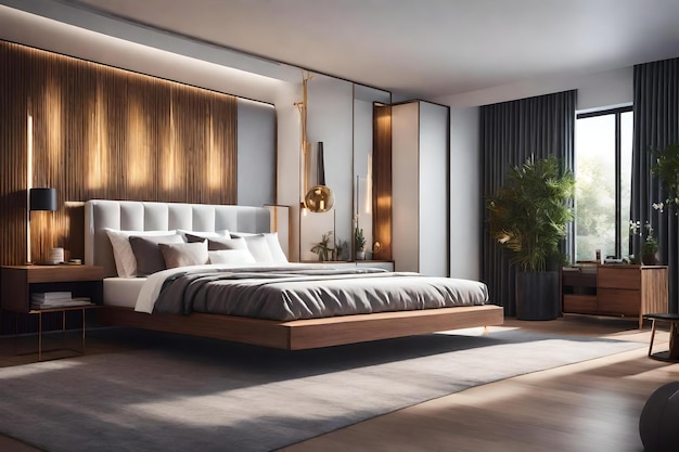 Modern bedroom