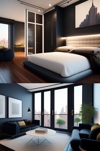 Photo modern bedrooms