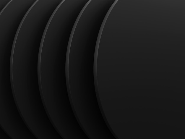 Modern black abstract background