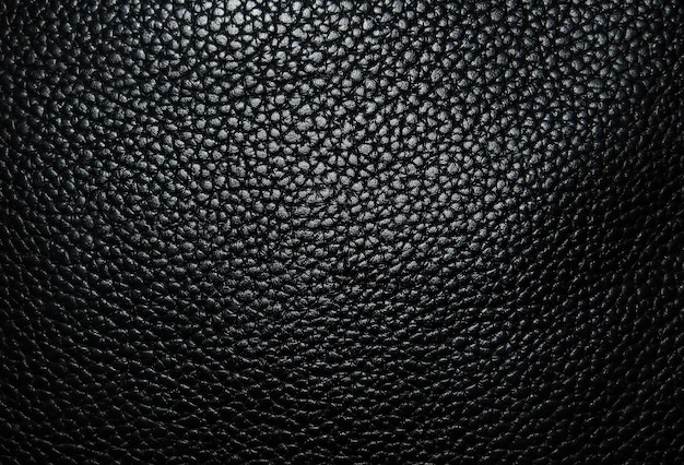 Modern black faux leather background