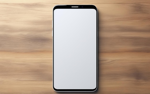 Photo modern blank android device mockup frame