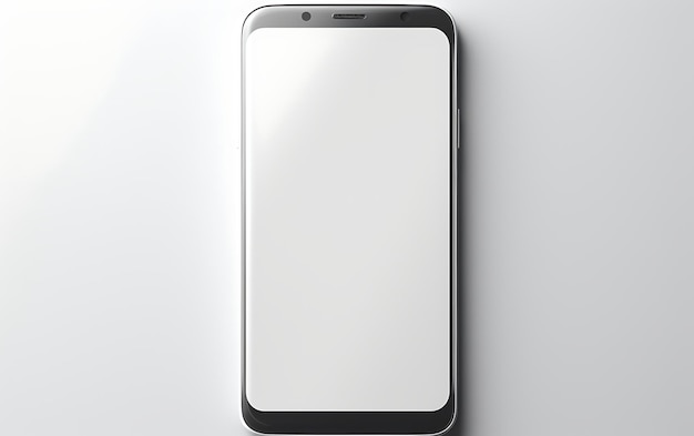 modern blank android device mockup frame