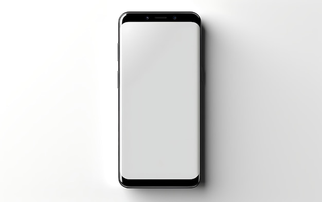 modern blank android device mockup frame