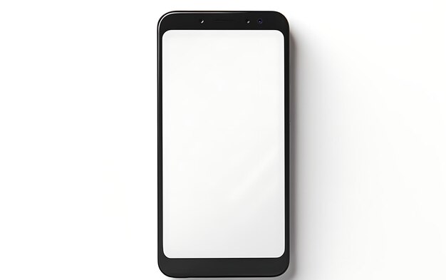 Photo modern blank android device mockup frame