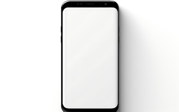 Photo modern blank android device mockup frame