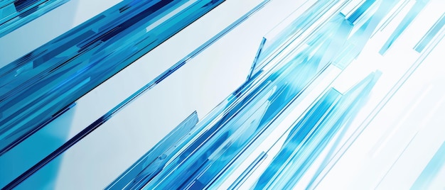 Foto sfondio geometrico astratto blu moderno
