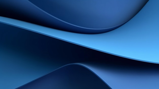 modern blue abstract presentation background with sh