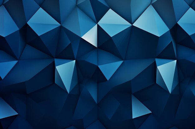 Modern blue geometric background