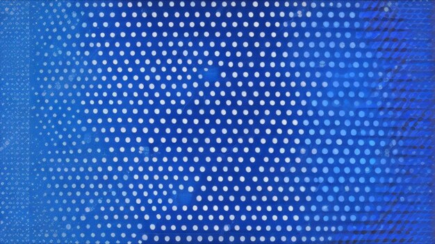 Photo modern blue halftone banner