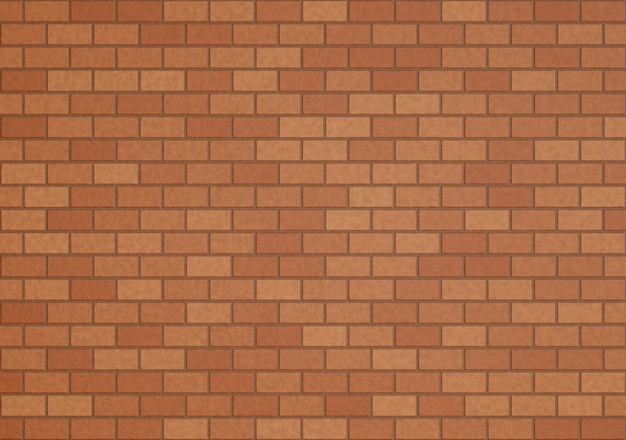 Modern brick wall texture 3d rendering illustration