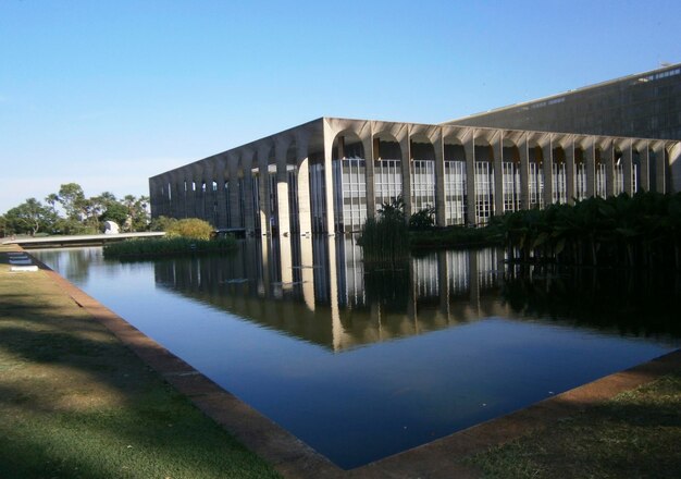 modern building in Brasilia