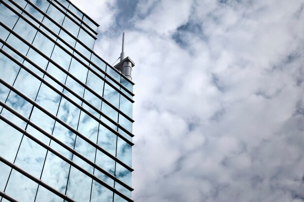 Modern building in French Bordeaux city