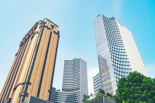 Modern building in Singapore city