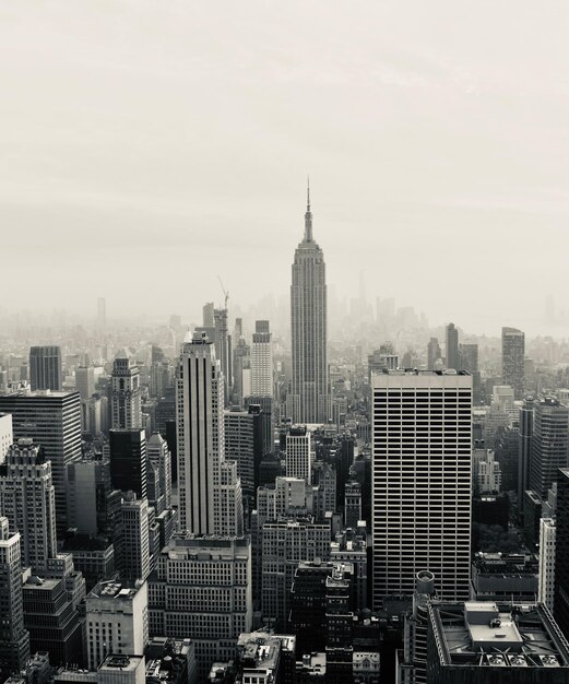 Photo modern buildings in city against sky