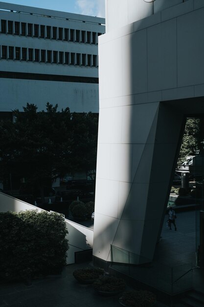 Modern buildings in city against sky