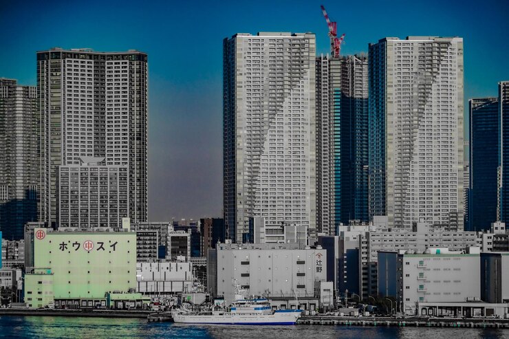 Photo 都市の近代的な建物