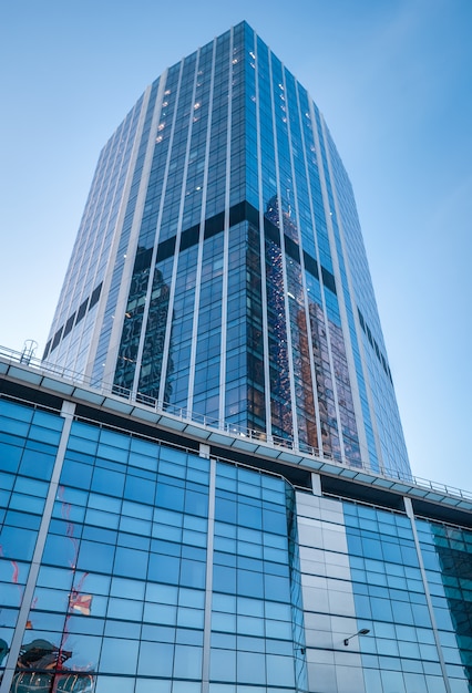 Modern buildings in the hearth of London City.