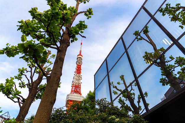 Modern buildings with blue sky