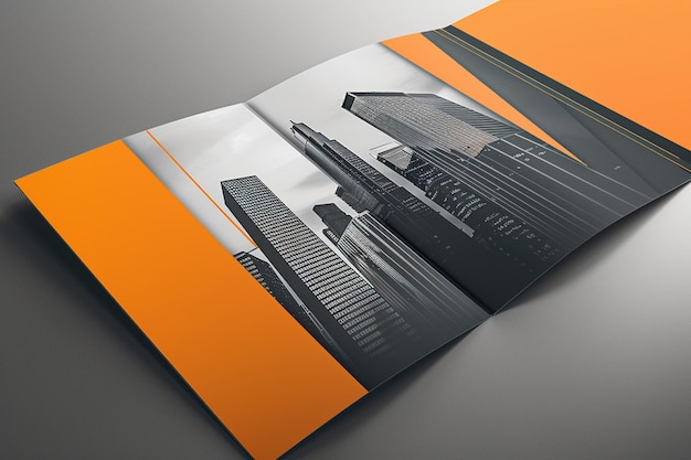 Современный дизайн деловой брошюры