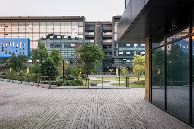 Photo modern business building in china