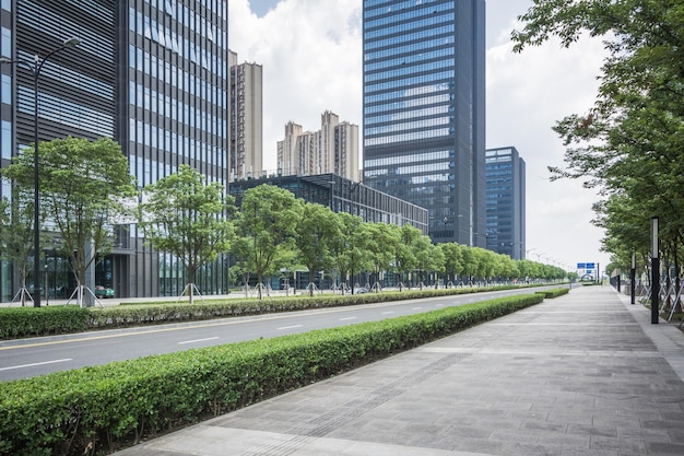 Photo modern business building during the day