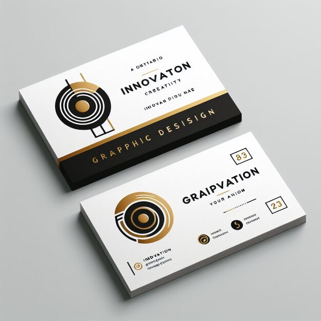 Modern business card design