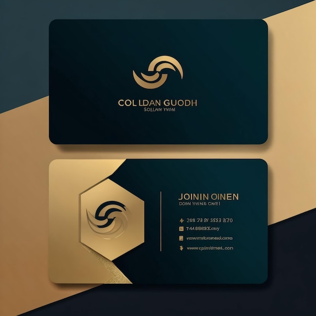 Modern business card line creative and clean business card template luxury business card design t