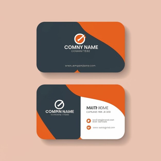 Modern business card template