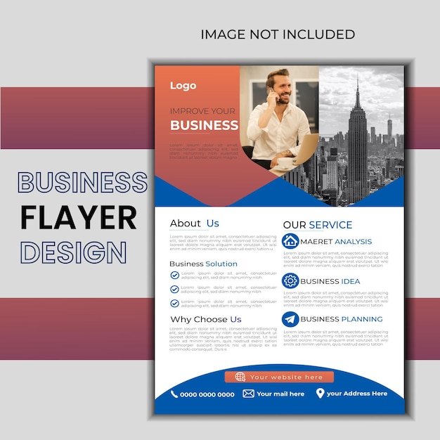 Modern Business Flayer Design