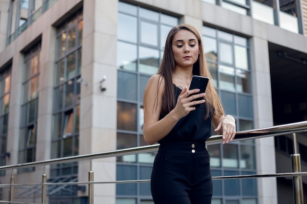 Modern business woman in the office