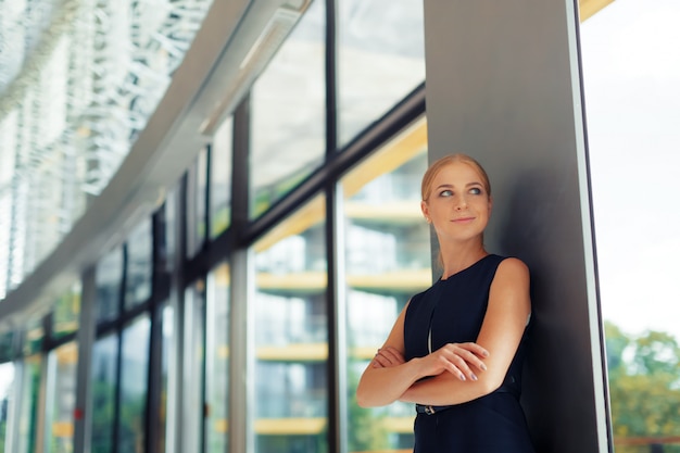 Modern business woman in the office