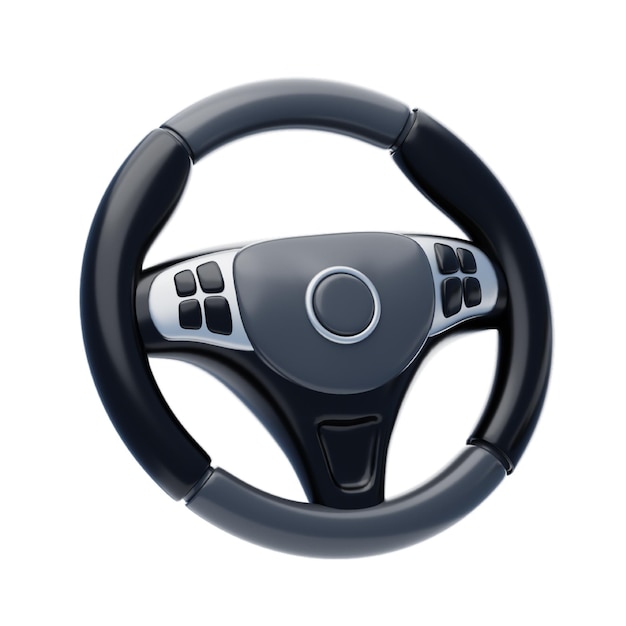 現代 の 車 の ステアリング ホイール