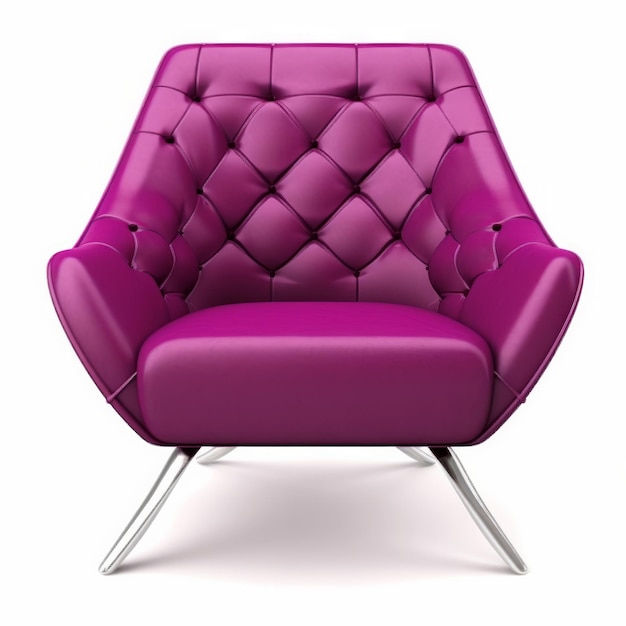 Modern chair isolated Illustration AI GenerativexA