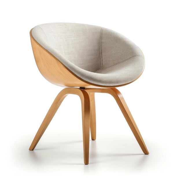 modern chair isolated