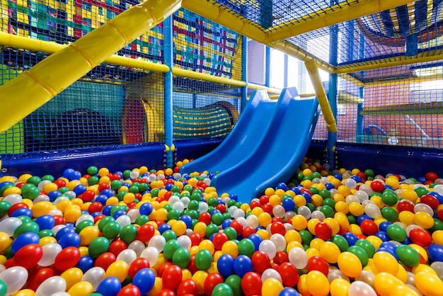 Modern children playground indoor