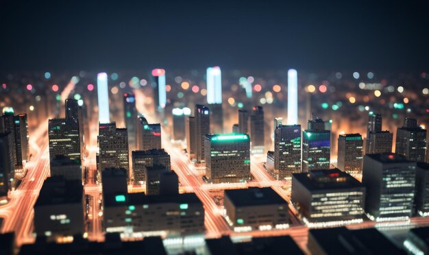 近代的な都市無線ネットワーク都市夜景接続技術都市の背景