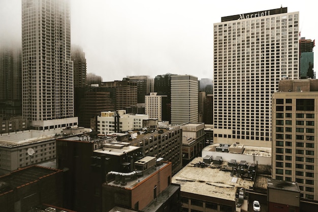 Photo modern cityscape against sky