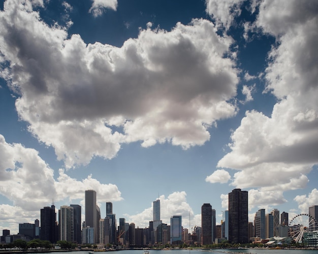 Photo modern cityscape against sky