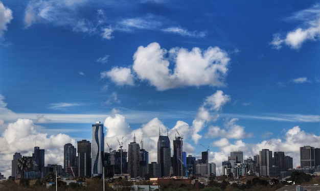 Photo modern cityscape against sky