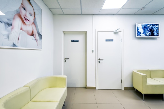 A modern clinic interior