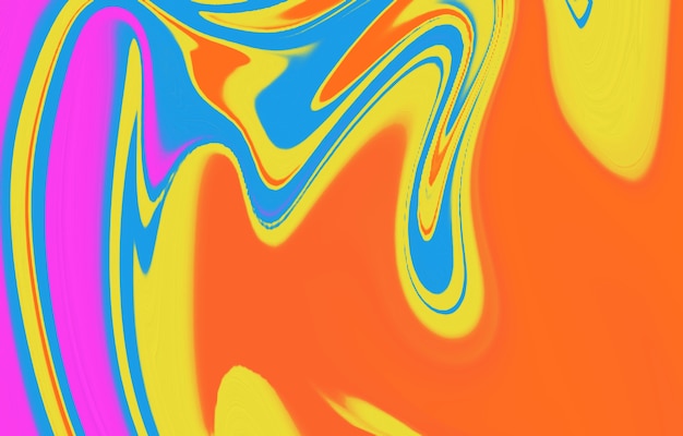 현대 다채로운 흐름 배경 웨이브 색상 액체 모양 추상 디자인색상 동적
