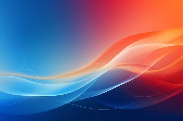 Modern colorful wave flow background