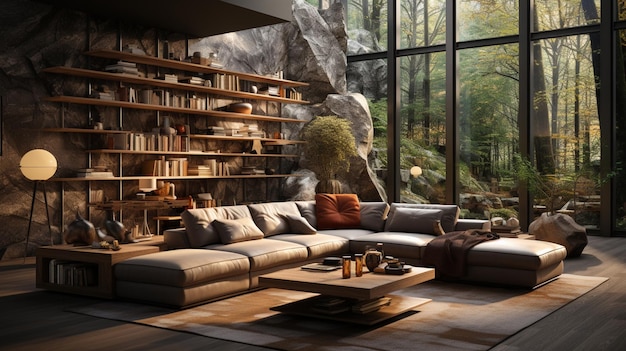 modern comfortable interior