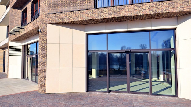 modern commercial storefront