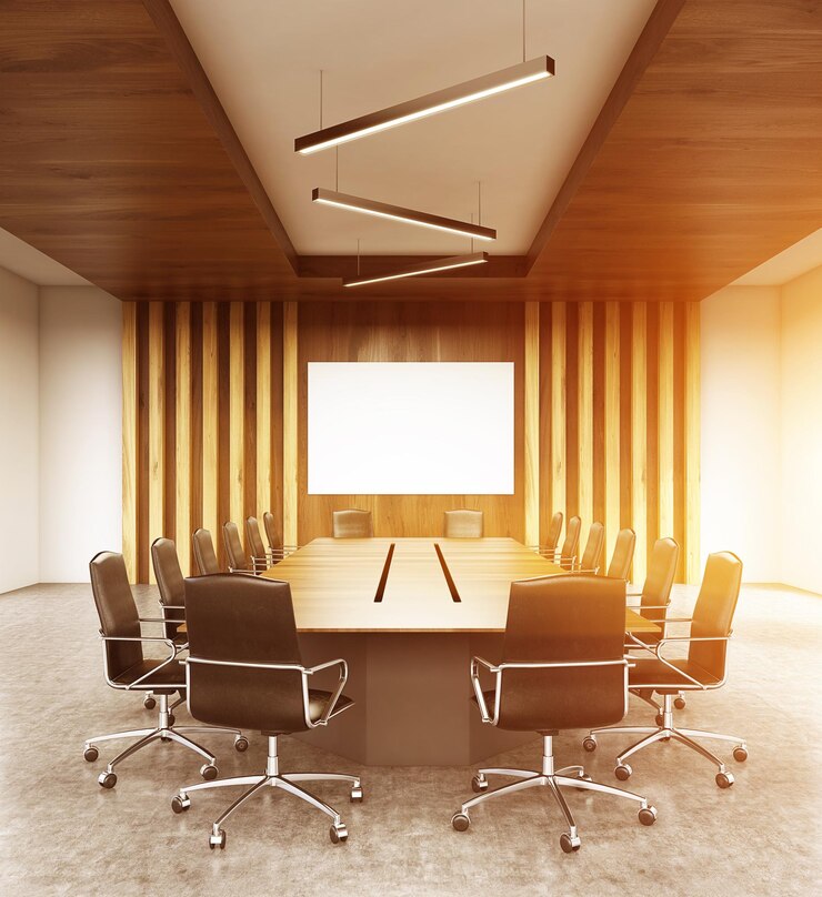Photo modern conference room interior
