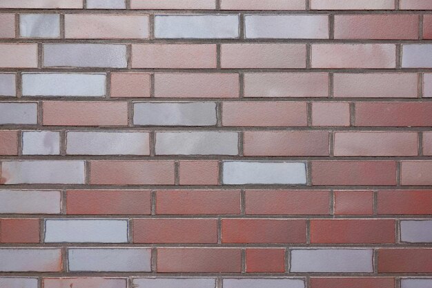 Modern contemporary clinker brick wall background