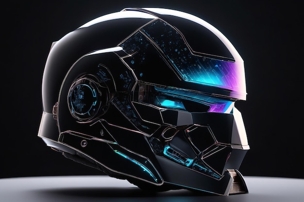 Modern contemporary style Hyper Realistic helmet