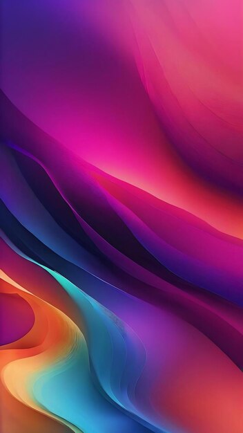 Modern and cool colorful gradient abstract colorful background