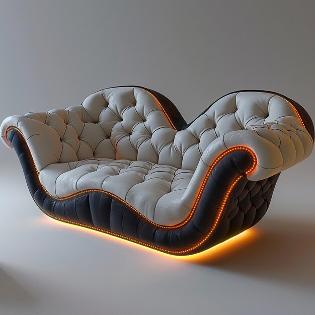 Photo modern creative luxury sofa